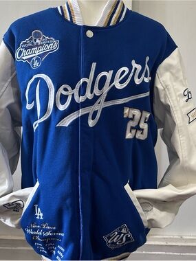 LA Dodgers WS 2025 Reversible Jacket